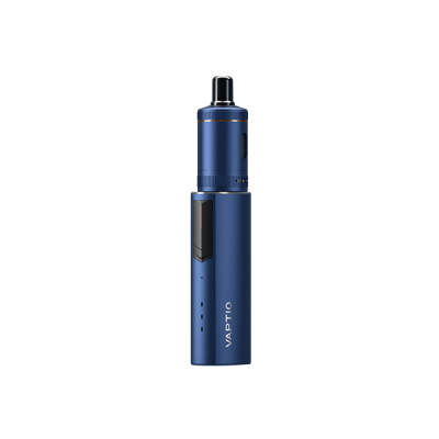 Kit cigarette électronique Cosmo 2 Plus Vaptio bleu, design compact et élégant