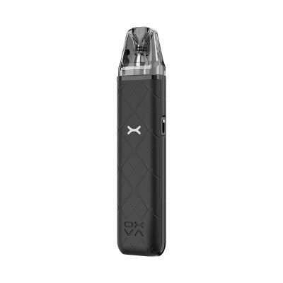 Kit Pod XLIM Go OXVA, cigarette électronique compacte noire avec embout transparent Kit Pod XLIM Go OXVA, cigarette électronique compacte noire avec embout transparent