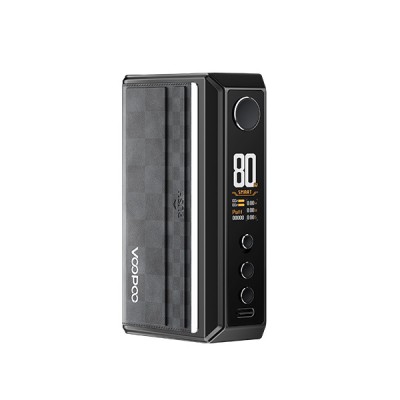 Box électronique Drag 5 177W Voopoo noire avec écran digital et boutons de réglage Box électronique Drag 5 177W Voopoo noire avec écran digital et boutons de réglage