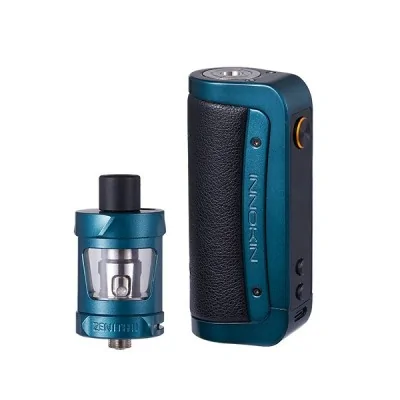 Kit Coolfire Z80 Innokin avec mod bleu et atomiseur Zenith II, cigarette électronique