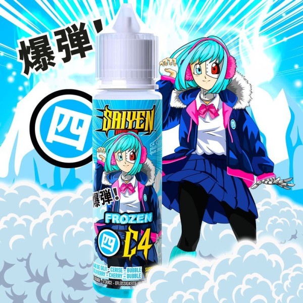 Frozen C4 50ml Saiyen Vapors - Swoke