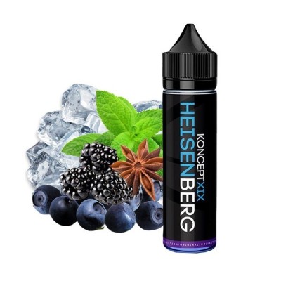 E-liquide Heisenberg Koncept XIX avec fruits noirs, menthe et glaçons - Vampire Vape 50ml