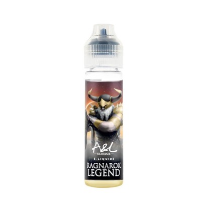 Flacon e-liquide Ragnarok Legend Ultimate 50ml avec illustration mythologique nordique Flacon e-liquide Ragnarok Legend Ultimate 50ml avec illustration mythologique nordique