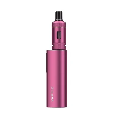 Kit vapotage Cosmo 2 Vaptio rose métallique avec batterie 2000mAh et clearomiseur