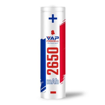 Batterie rechargeable Vap Procell IMR 18650 2650mAh pour cigarette électronique Batterie rechargeable Vap Procell IMR 18650 2650mAh pour cigarette électronique