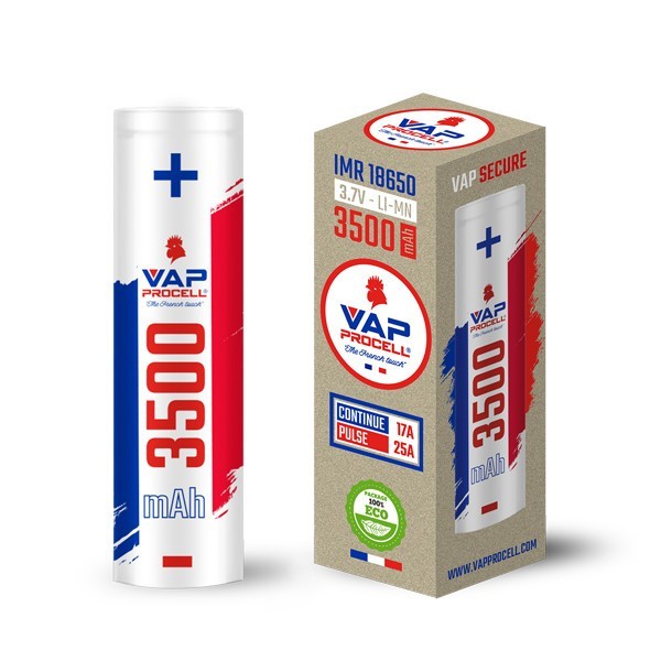 Accu IMR 18650 Power 3500mAh Vap Procell