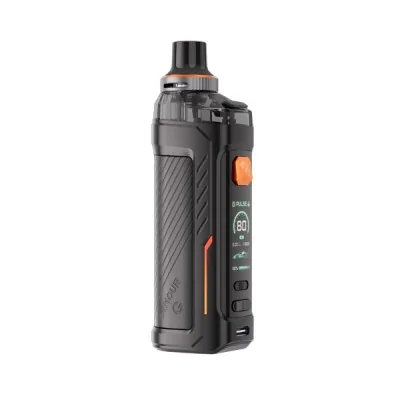 Kit Pod Armour G Vaporesso 3000mAh, cigarette électronique noire avec écran et boutons