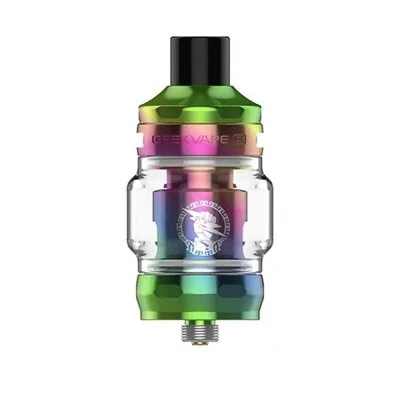 Clearomiseur Z Nano 2 Geekvape, multicolore avec réservoir en verre et éléments métalliques