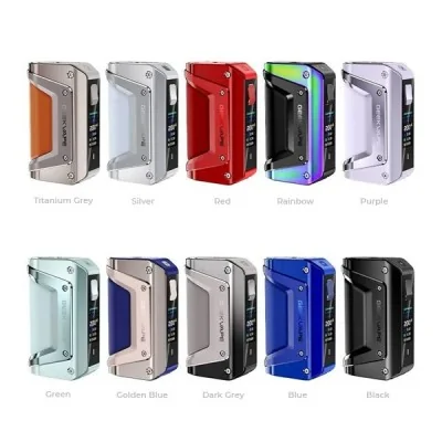 Box Aegis Legend 3 200W en plusieurs coloris : orange, argent, rouge, noir, violet et autres