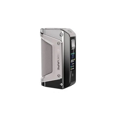 Box Aegis Legend 3 200W, cigarette électronique grise et noire avec écran digital