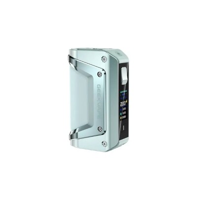 Box électronique Aegis Legend 3 200W argentée, design robuste avec écran digital Box électronique Aegis Legend 3 200W argentée, design robuste avec écran digital