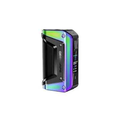 Box électronique Aegis Legend 3 200W colorée avec écran LCD et design robuste