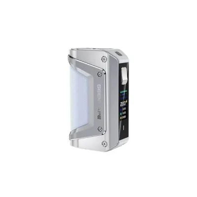 Box Aegis Legend 3 200W, mod électronique blanc et gris avec écran digital