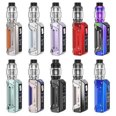 Variété de cigarettes électroniques Aegis Solo 3 en différentes couleurs, 3000mAh Geekvape