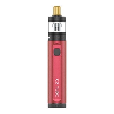 Kit de vapotage EZ Tube 4ml Innokin rouge et noir, cigarette électronique cylindrique Kit de vapotage EZ Tube 4ml Innokin rouge et noir, cigarette électronique cylindrique