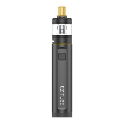 Kit e-cigarette EZ Tube 4ml Innokin, design cylindrique noir avec réservoir visible Kit e-cigarette EZ Tube 4ml Innokin, design cylindrique noir avec réservoir visible