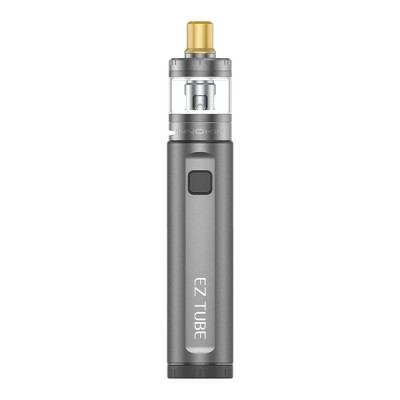 Kit EZ Tube 4ml Innokin : cigarette électronique grise avec réservoir transparent Kit EZ Tube 4ml Innokin : cigarette électronique grise avec réservoir transparent