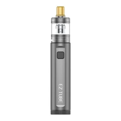 Kit EZ Tube 4ml Innokin : cigarette électronique grise avec réservoir transparent