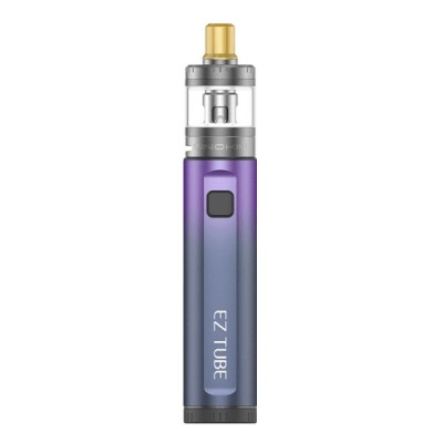 Kit EZ Tube 4ml Innokin, cigarette électronique violette et grise avec réservoir Kit EZ Tube 4ml Innokin, cigarette électronique violette et grise avec réservoir