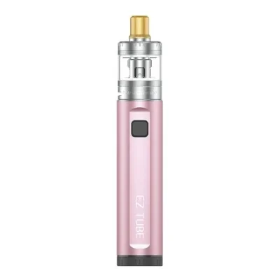 Kit de vapotage EZ Tube 4ml Innokin en rose, avec réservoir et bouton de contrôle