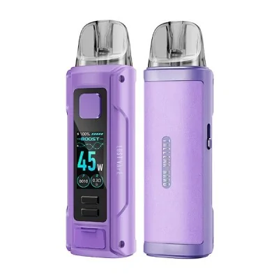 Kit Pod Thelema Nano Lost Vape violet avec écran LED, puissance 45W, pour vapotage