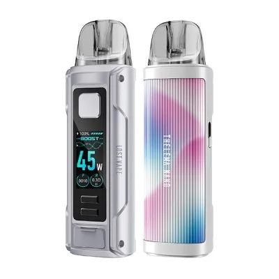 Kit Pod Thelema Nano Lost Vape, appareil de vapotage compact avec écran LED et design coloré