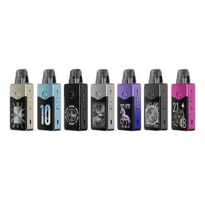 Kit Pod Vinci E120 en différentes couleurs avec écrans personnalisés - Voopoo