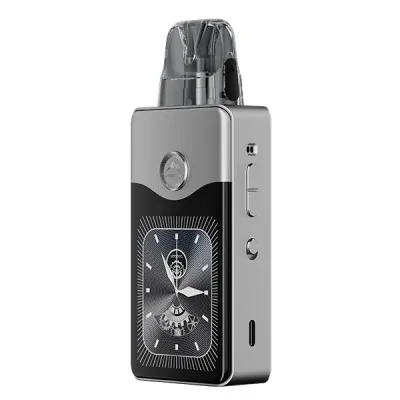 Kit Pod Vinci E120 Voopoo, cigarette électronique grise avec écran et grand réservoir