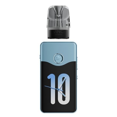 Kit Pod Vinci E120 bleu ciel avec batterie 4500mAh, logo 10 et cartouche détachable Kit Pod Vinci E120 bleu ciel avec batterie 4500mAh, logo 10 et cartouche détachable