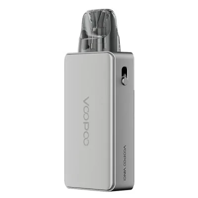 Kit Pod Vinci E120 Voopoo, cigarette électronique compacte grise avec grande batterie