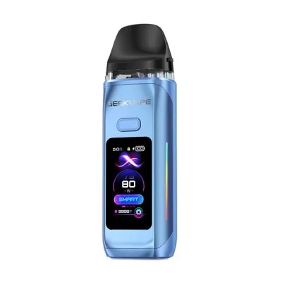 Kit Pod Geekvape Digi Max bleu avec écran couleur et batterie 3000mAh