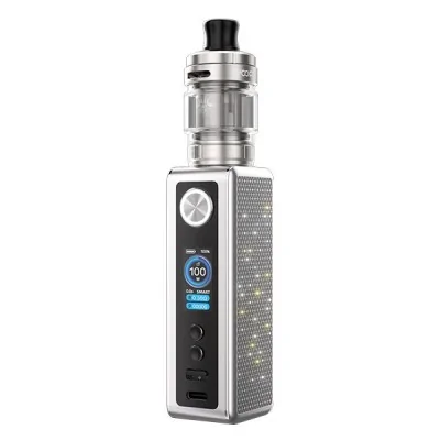 Kit vape Vinci Spark 100W avec réservoir Uforce-X Nano, écran LED, design métallique