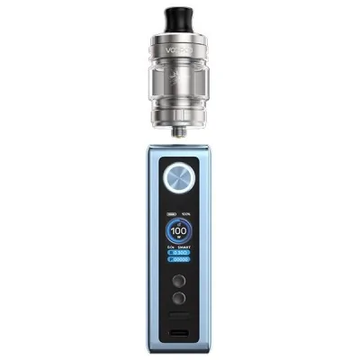 Kit e-cigarette Vinci Spark 100 avec clearomiseur Uforce-X Nano, bleu et argent