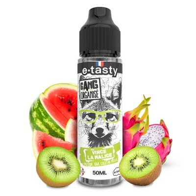 E-liquide Vince La Malice 50ml avec fruits exotiques : pastèque, kiwi et fruit du dragon E-liquide Vince La Malice 50ml avec fruits exotiques : pastèque, kiwi et fruit du dragon