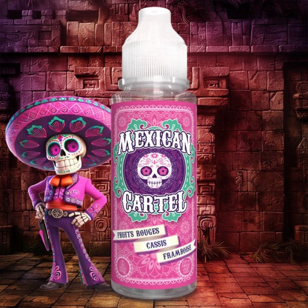 E-liquide Mexican Cartel Fruits Rouges Cassis Framboise 100ml