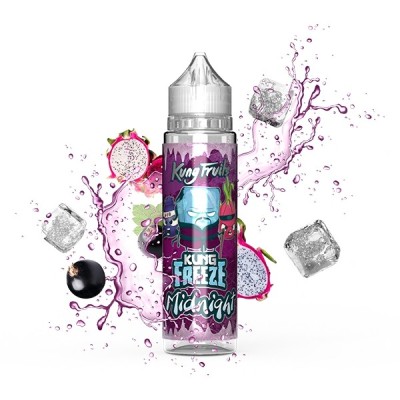 E-liquide Kung Freeze Midnight avec fruits exotiques, éclaboussures et glaçons, 50ml E-liquide Kung Freeze Midnight avec fruits exotiques, éclaboussures et glaçons, 50ml