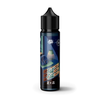 Bouteille de e-liquide Fat' Cat La Chaumière - Big Papa 50ml, design nocturne et coloré Bouteille de e-liquide Fat' Cat La Chaumière - Big Papa 50ml, design nocturne et coloré