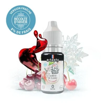 E-liquide Rouge d'Embarras Récolte d'hiver 10ml La Cueillette de Louise, saveur fruitée