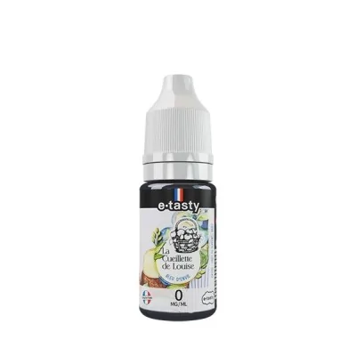 Flacon e-liquide Bleu d'Envie 10ml La Cueillette de Louise par e.Tasty, saveur fruitée