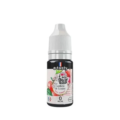 Flacon d'e-liquide Rouge d'Embarras La Cueillette de Louise e.Tasty, saveur fraise