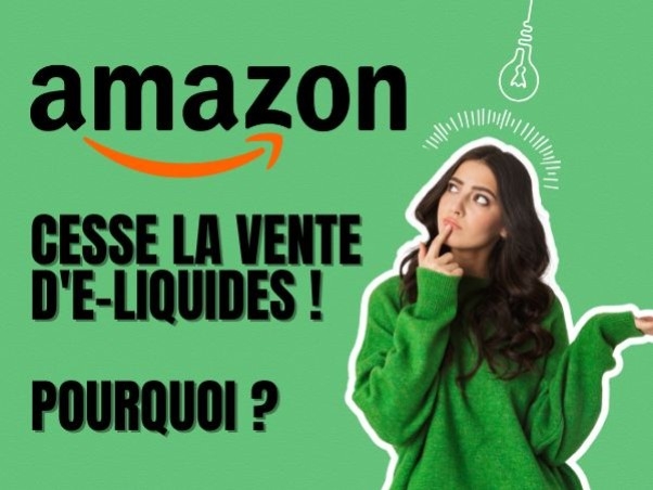 Amazon France cesse la vente d'e-liquides