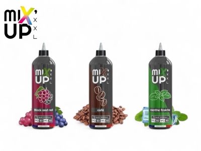 E-liquides Mix'up XXL : Découvrez notre sélection de grands formats premium